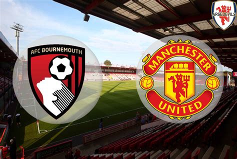 Manchester united vs bournemouth - Man Utd 0-1 Bournemouth It sounds like a very open game at Old Trafford. Marcus Tavernier has just had a goal disallowed for Bournemouth, while United have had 74 per cent of the possession.